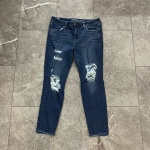 American eagle jeans size 14 short